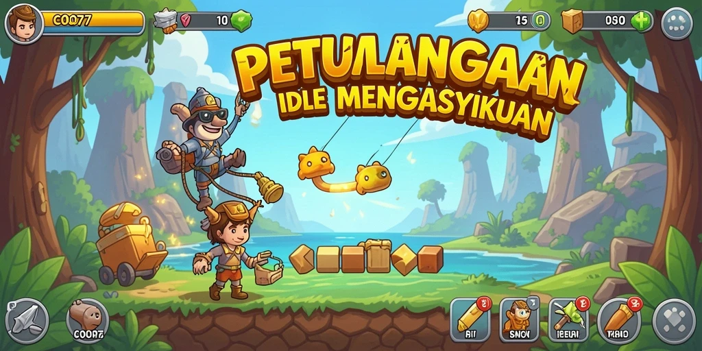 Gameplay seru C0077 dalam aksi Idle yang menawan.
