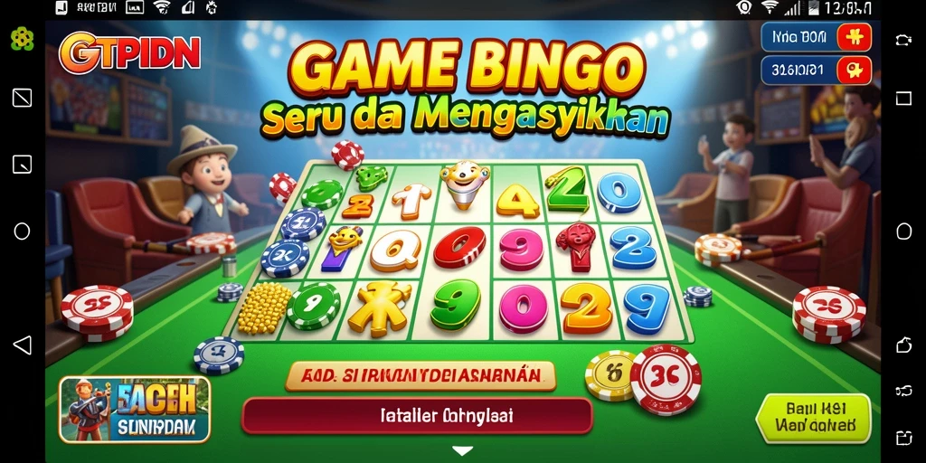 Tampilan gameplay yang menyenangkan dalam GTPIDN Bingo.