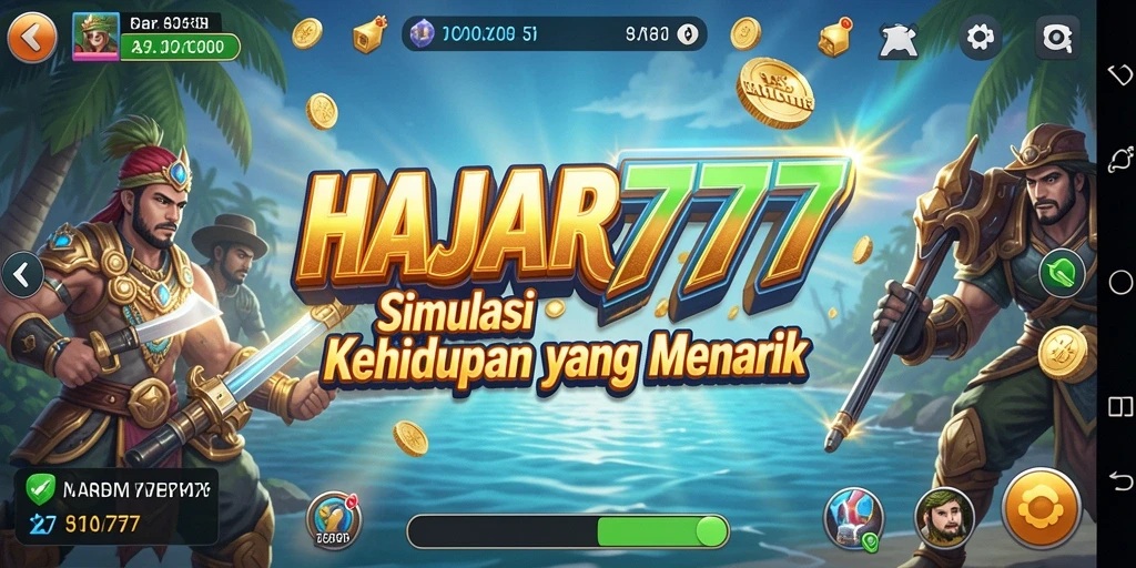 Gameplay menarik dan interaktif dari HAJAR777.