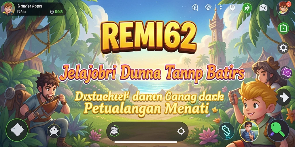 Tampilan gameplay luar biasa dalam dunia terbuka REMI62.